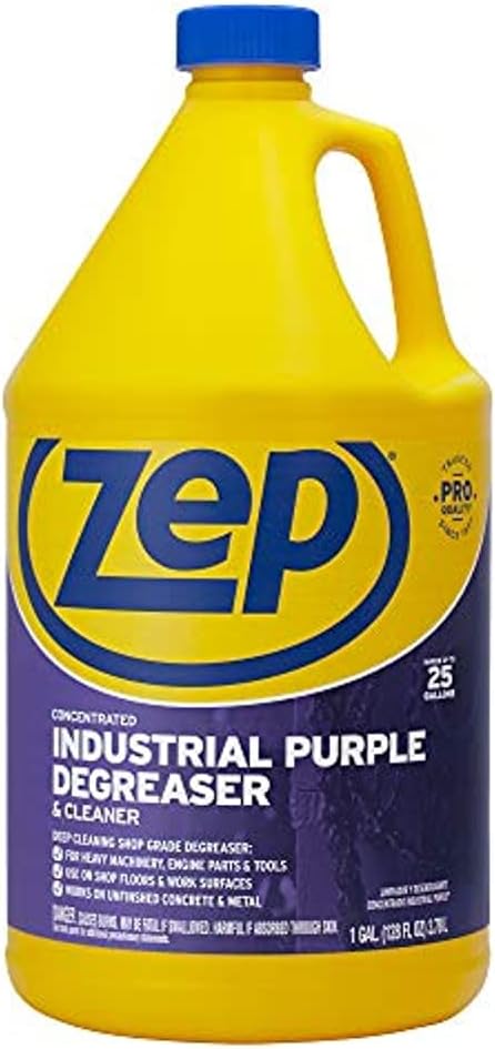 Zep ZU0856128 Industrial Purple Cleaner and Degreaser Concentrate 128 Fl Oz