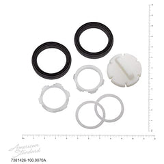 American Standard 7381426-100.0070A VorMax Tank to Bowl Gasket Kit