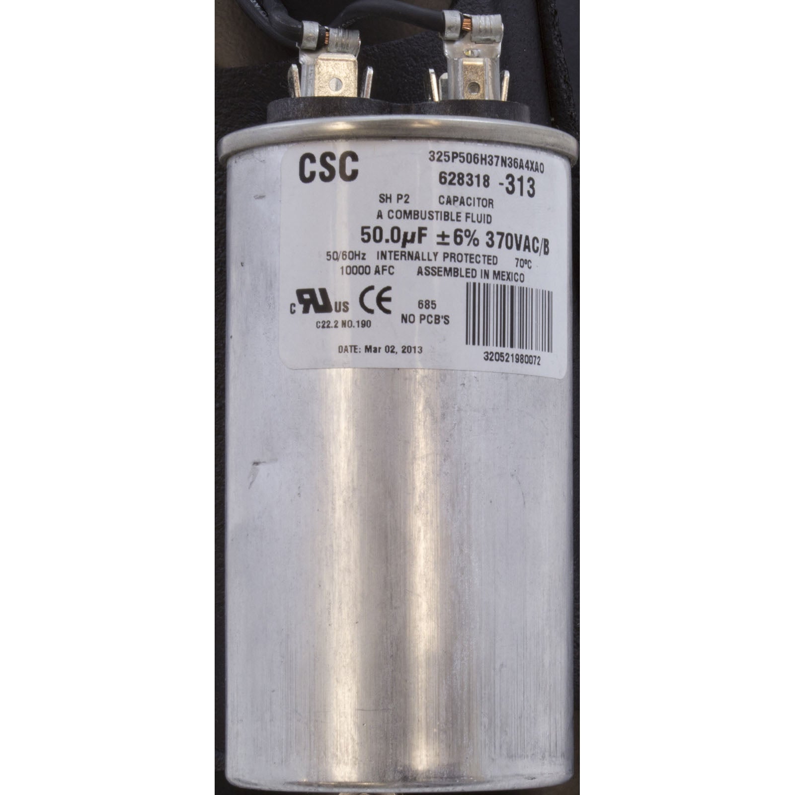 Century B654 Pool Motor, 1 HP, 3450 RPM, 115/208-230VAC