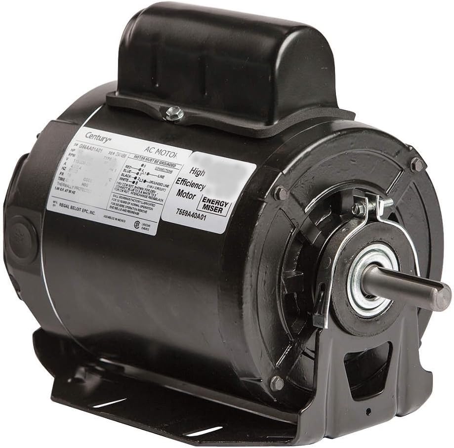 Century PD1050AV1 Poultry Duty Motor 0.5 hp 1725 RPM