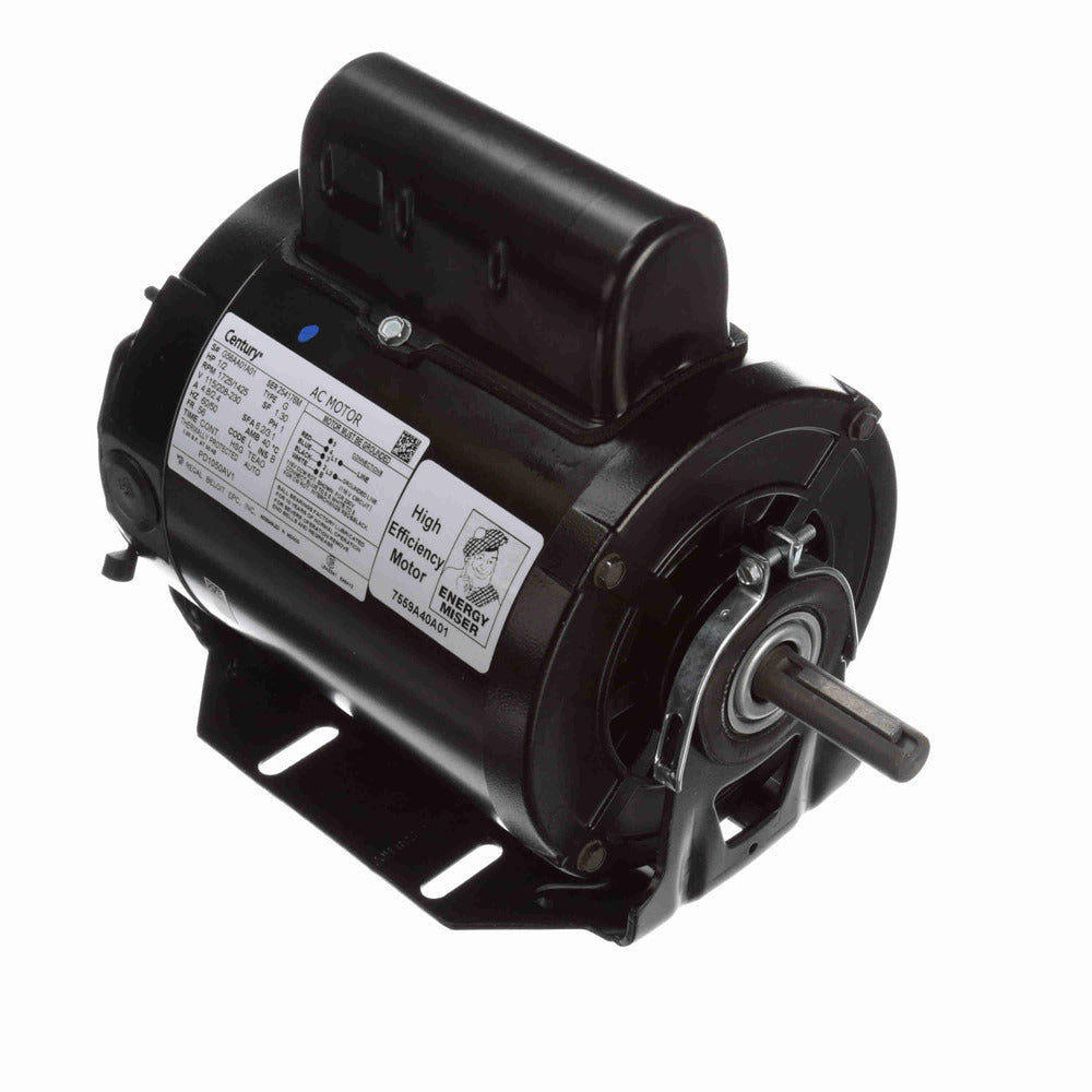 Century PD1050AV1 Poultry Duty Motor 0.5 hp 1725 RPM