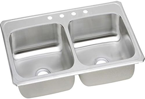 Elkay CR33214 Sink, Four-Hole, Celebrity Bright