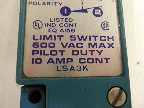 Honeywell LSA3K LIMIT SWITCH 600 VAC 10 A