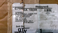 Honeywell C7061A1038 Dynamic Self-Check Ultraviolet Flame Detector NEM