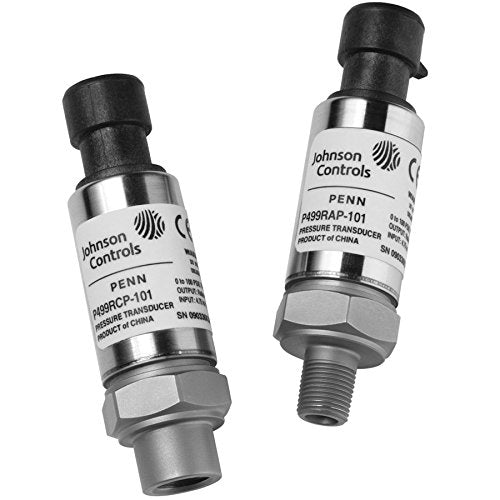 Johnson Controls P499VCP-107C Pressure Transducer 0 to 750 PSI 1/4 SAE Flare Internal Thread