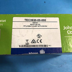 Johnson Controls TEC3630-00-000 Thermostat Controller 19 - 30 VAC Size