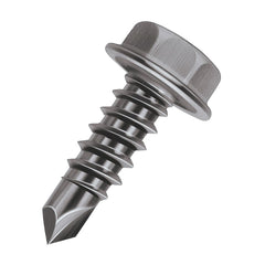 Malco BT131T Self Drilling Screw #8-18 Hex Washer Head 1/2 In