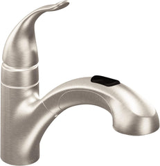 Moen 67315SRS Integra Spot Resist Stainless One-Handle Pullout Kitchen Faucet