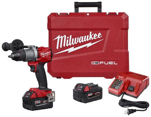 Milwaukee Tool 2804-22 M18 FUEL 1/2 Hammer Drill Kit