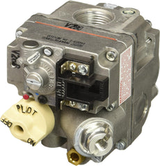 Robertshaw 700-400 Combination Gas Valve, Fast Opening, 240000 Btu/hr, 1/2 x 3/4 in