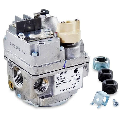 Robertshaw 700-503 | 1/2x3/4 Millivolt Gas Valve w/Gas Cock (240,000 BTU)