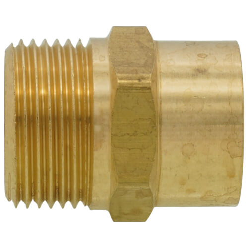 Uponor A4332075 R20 x 3/4 MNPT Copper Pipe Adapter