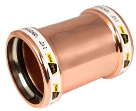 Apollo 10061937 Apollopress Fitting - 3 Inch Copper Coupling Without Stop