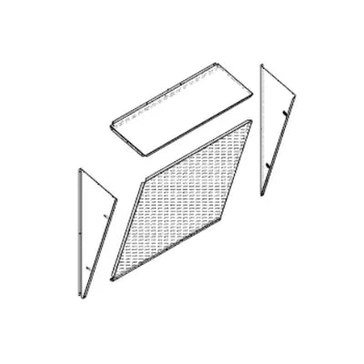 Allied Commercial C1GARD51A-1 13R98 Mesh Hail/Coil Guard