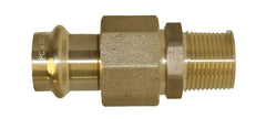 Apollo Valves 10075892 1-1/2 in. Press x MIP Brass Union