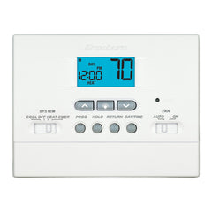 Braeburn 2200NC Thermostat, Value 5-2 Day Programmable, 2H/1C