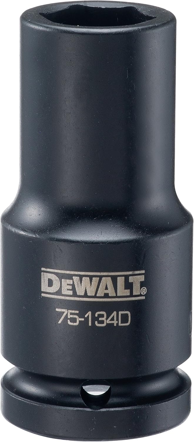 DEWALT DWMT75134B 3/4 Drive Impact Socket Deep 6 PT 13/16