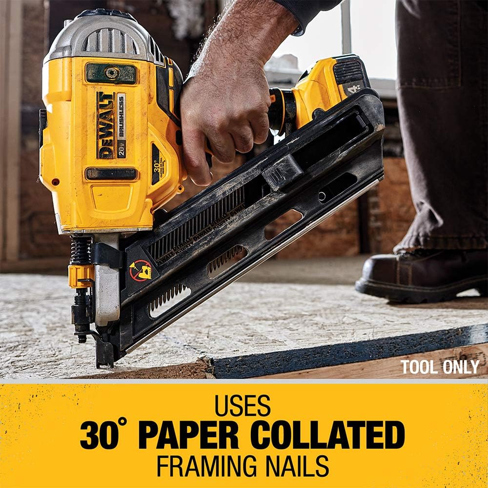 DEWALT DCN692B 20V MAX XR Framing Nailer, Dual Speed, Tool Only