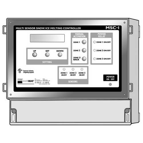 Easy Heat MSCA-1 Deicing Package 120v (Includes MSC-1 Controller, TS-1 Temperature Sensor, and MSA-1 Aerial Sensor)