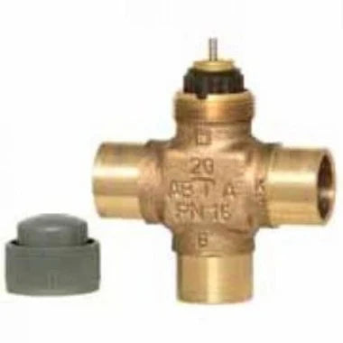 Honeywell V5853A2022 1/2 Sweat 3-Way Valve CV 0.74