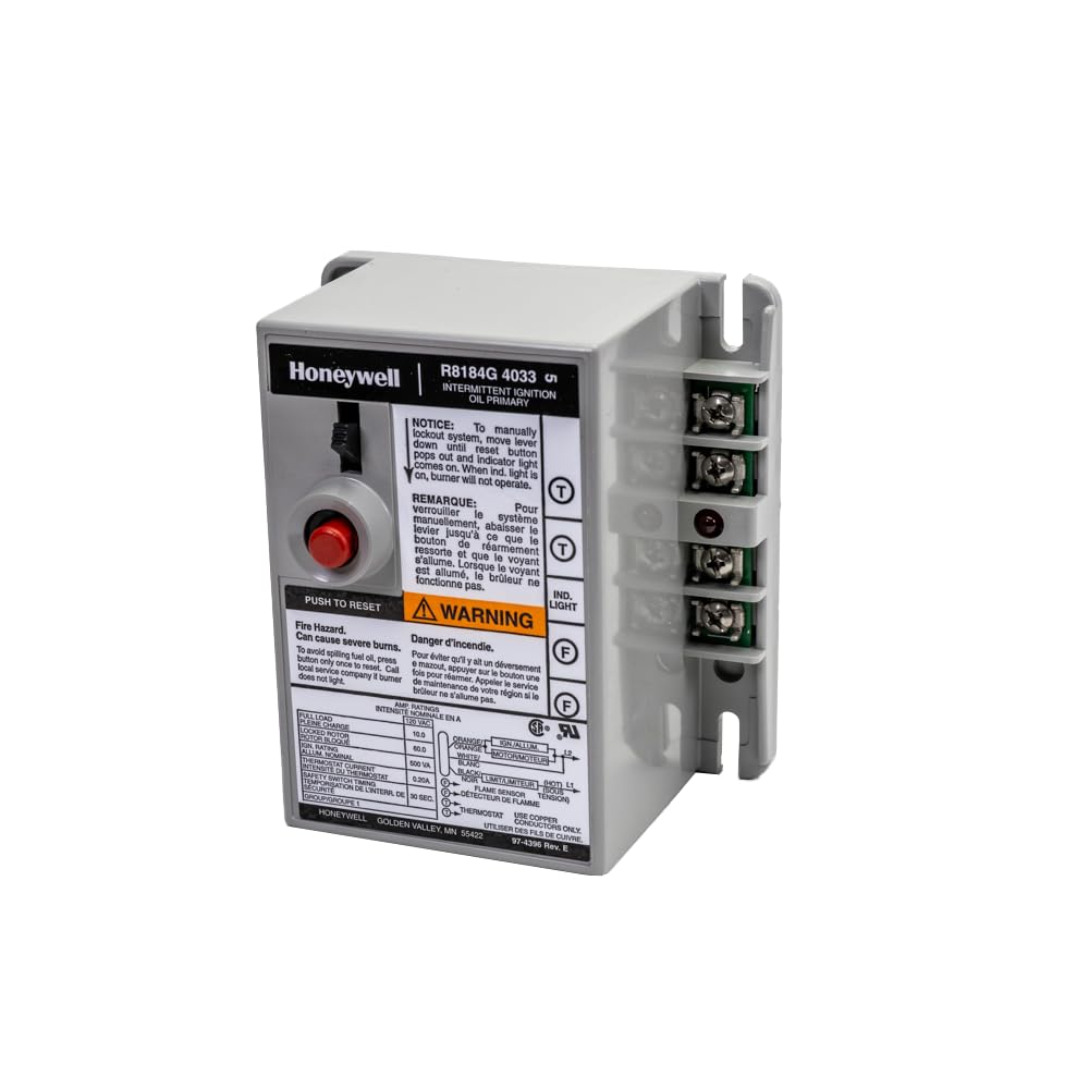 Honeywell R8184G4033 OIL PRIMARY 120V 30SEC 0