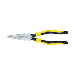 Klein Tools J203-8N Pliers, Long Nose Side-Cutters, 8-Inch