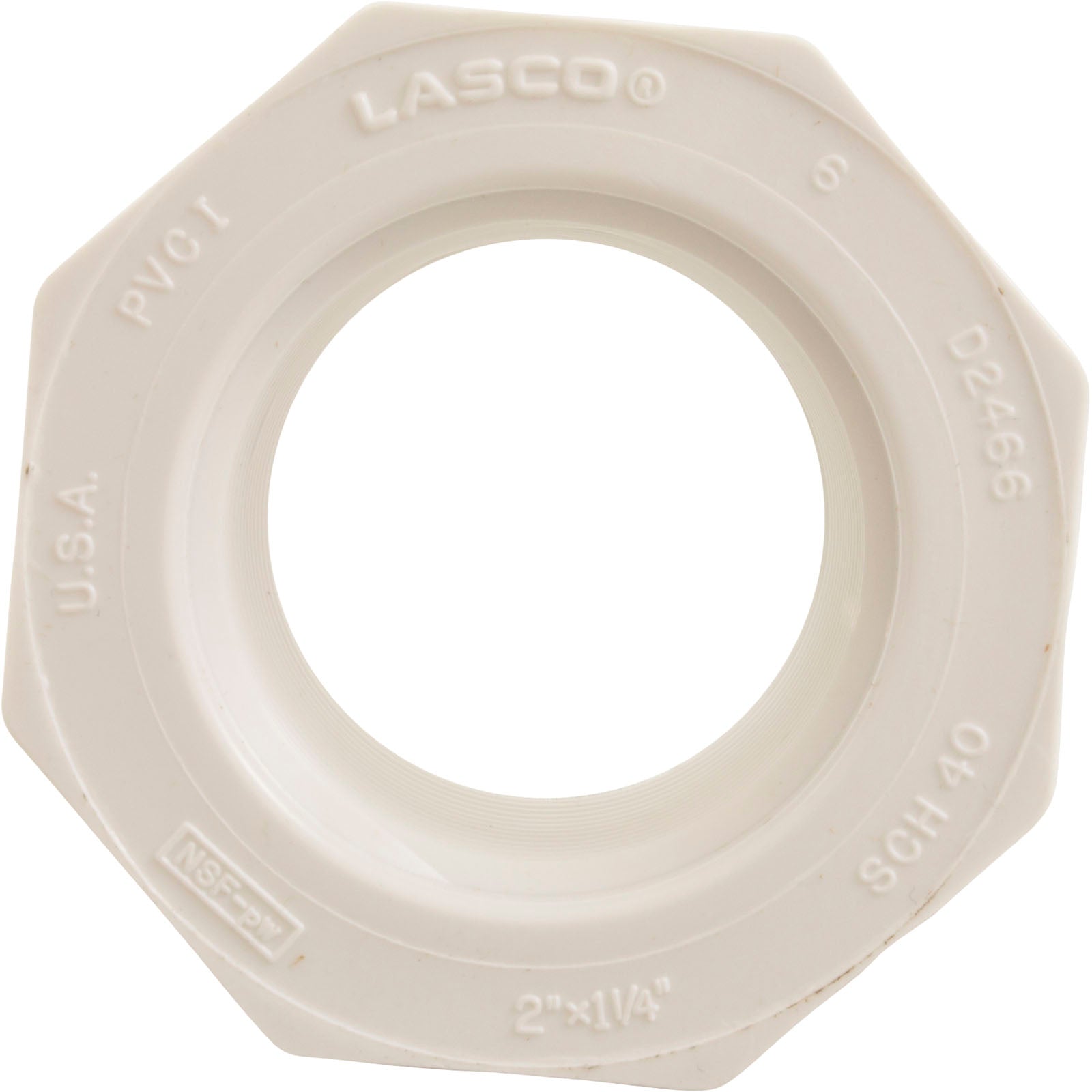 Lasco 438250 Reducer 2 Spigot x 1-1/4 Female Pipe Thread