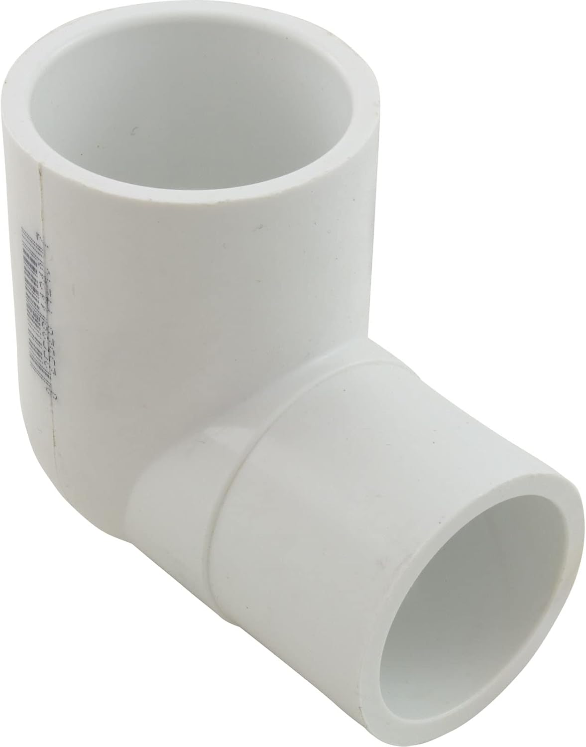 LASCO 409-015 Elbow 90 Degree 1-1/2 Slip x 1-1/2 Spigot PVC