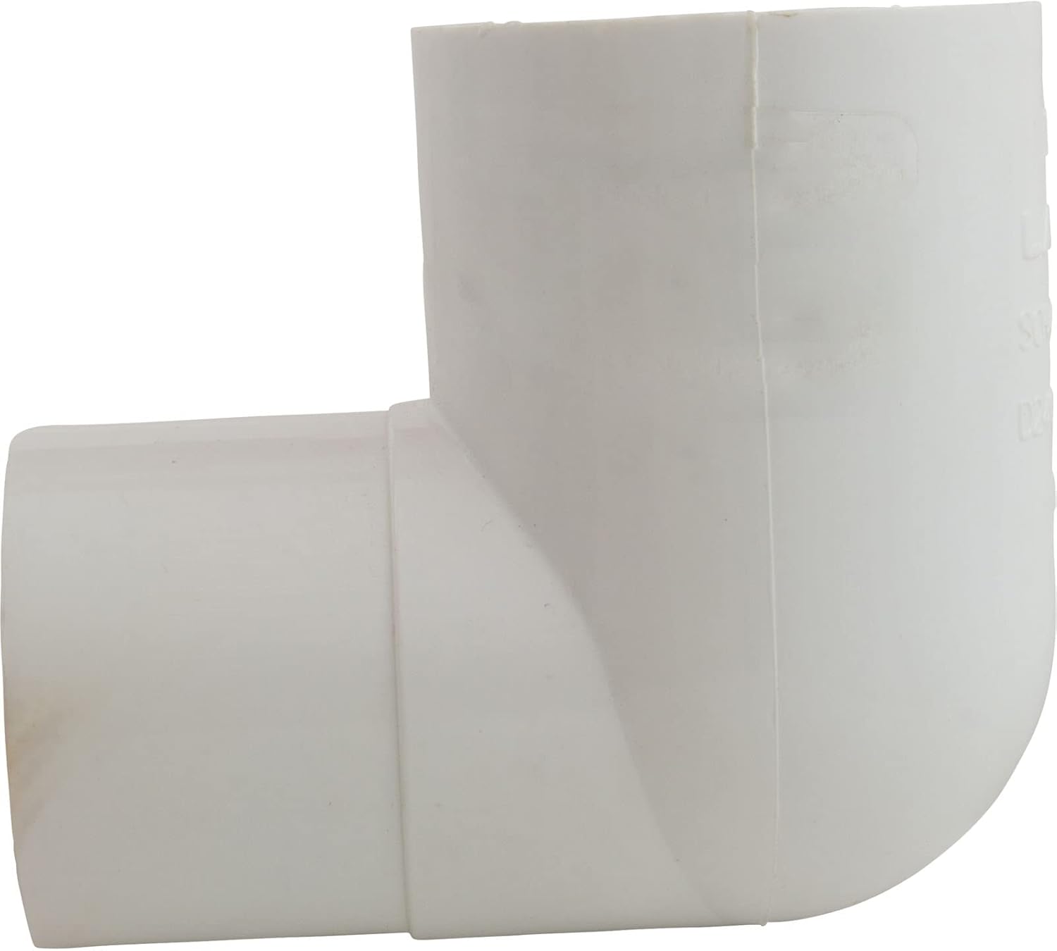 LASCO 409-015 Elbow 90 Degree 1-1/2 Slip x 1-1/2 Spigot PVC