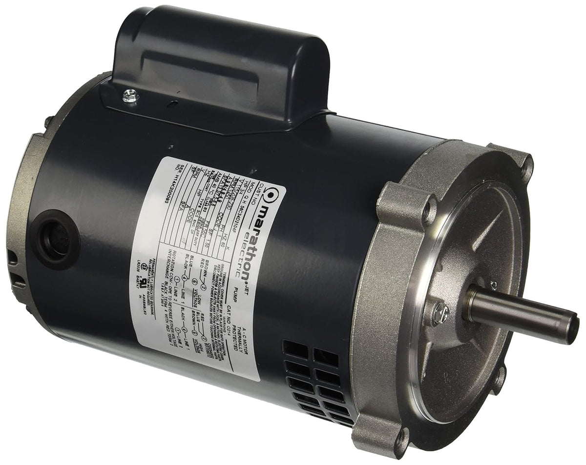 Marathon MO214 56C Frame Oil Burner Motor 3/4 HP 115/208-230V