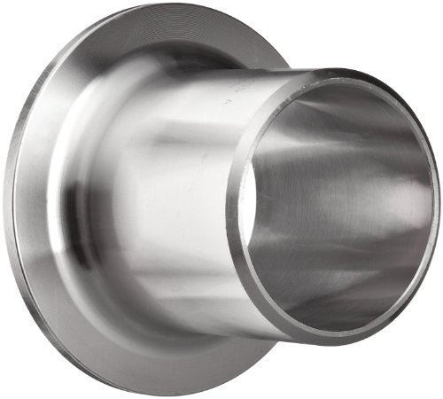 Merit Brass 04626-32 Stainless Steel 316/316L Pipe Fitting Type A MSS Stub End Butt-Weld SCH 40 2 Inch