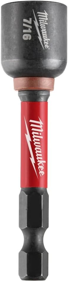 Milwaukee 49-66-4536 Magnetic Nut Driver 7/16 in Drive 2-9/16 in