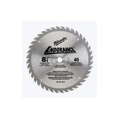 MILWAUKEE ELECTRIC TOOL CORP 48-40-4152 8-1/4 in. 40 Carbide Teeth Circular Saw Blade