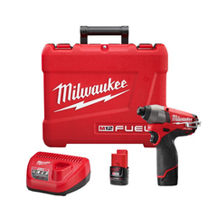 Milwaukee 2453-22 M12 FUEL 1/4 Hex Impact Driver Kit