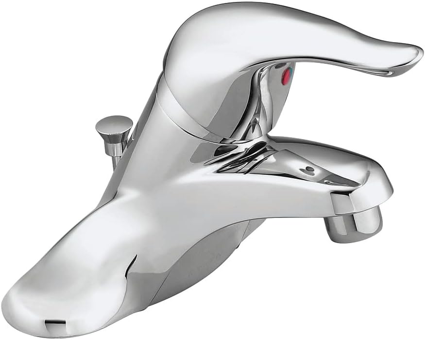 Moen L64621 Chateau Chrome One-Handle Lavatory Faucet With Drain Assembly