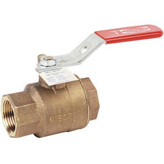 NIBCO NL95D06 T-585-70-66-ST 1/2 in. DZR Bronze Full Port NPT 600# Ball Valve