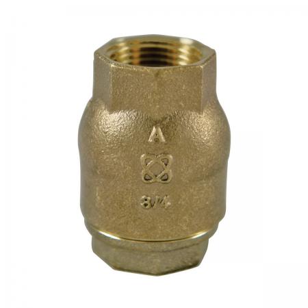 Nibco NL931X8 T480Y-LF In-Line Check Valve Lead-Free 3/4 in FNPT