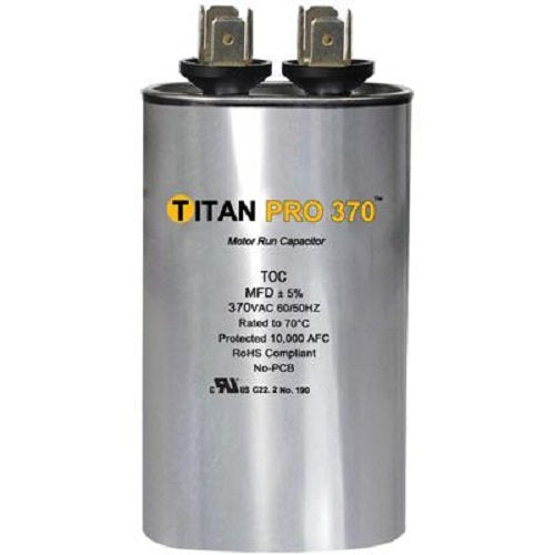 Packard TOC45 Run Oval Capacitor 45 MFD 370 VAC A802-148