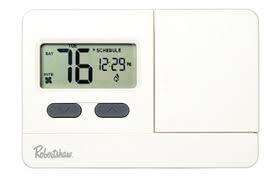 Robertshaw RS3210 Programmable Thermostat 5-2 Day 2 Heat/ 1 Cool