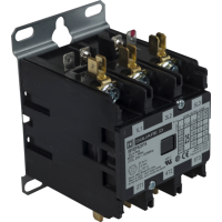 Square D 8910DPA23V14 24 VAC 25 Amp 3-Pole 3NO NEMA 1 Non-Reversing Definite Purpose Contactor