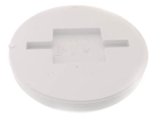 Spears P110-060 6 PVC DWV Flush C/O Plug MPT