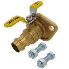 Webstone 81403HV The Isolator Full Port Forged Brass Uni-Flange Ball Valve - 3/4 Press