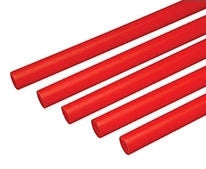 Zurn Q4PS20XRED PEX Hot/Cold Potable Non-Barrier Straight Tubing, 3/4 Diameter, 20' Length, 0.75 OD, Plastic, Red (Pack of 25)