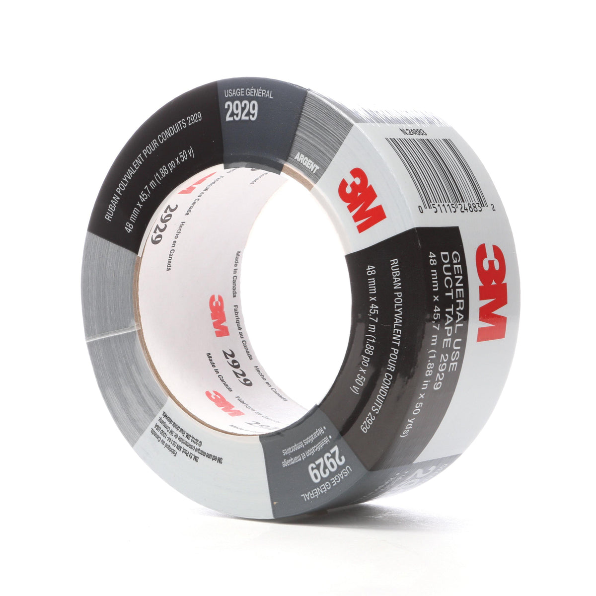 3M 7000029030 General Use Tape 50 yd L x 1.88 in W