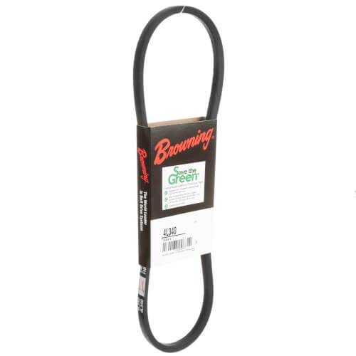 Browning 4L340 FHP V-Belts, L Belt Section, 33 Pitch