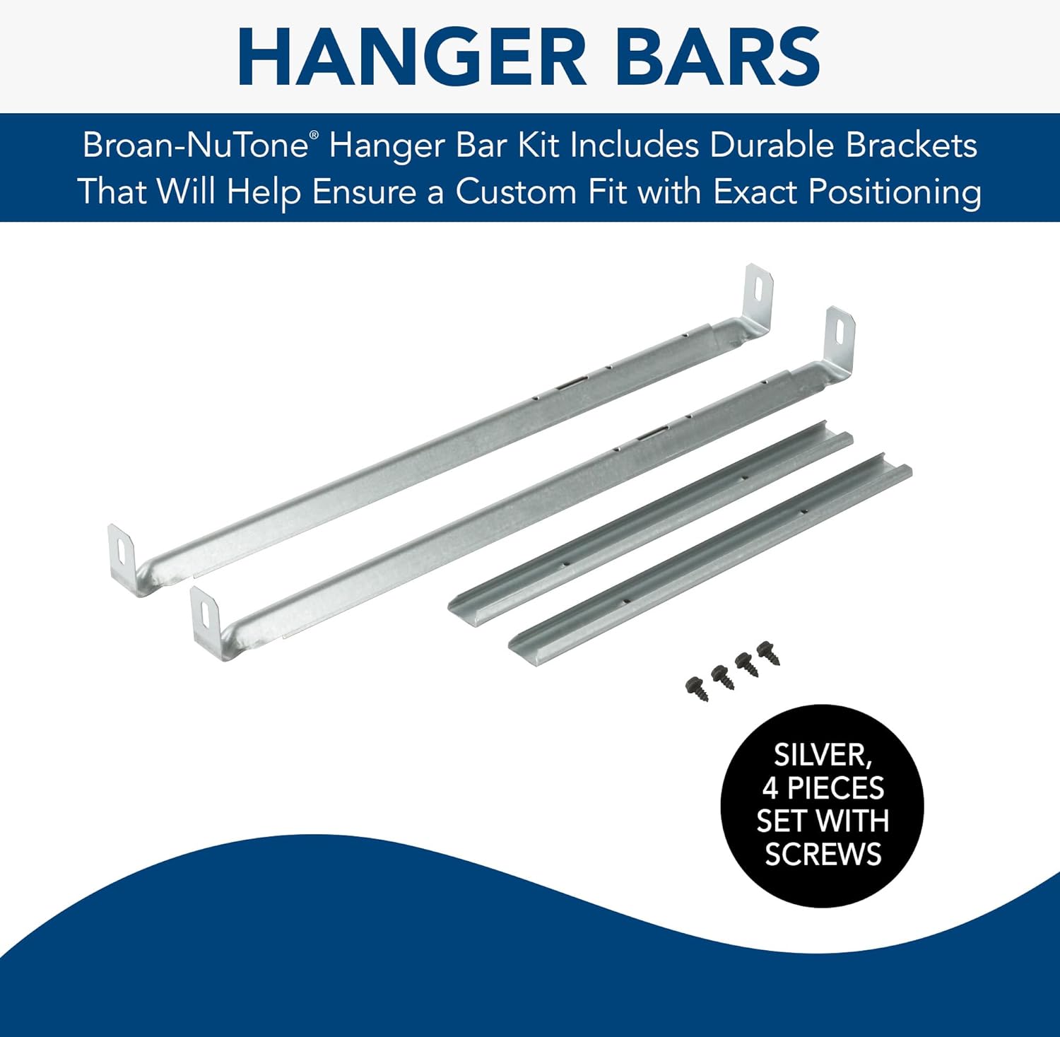 Broan-NuTone MHB4 Hanger Bar Set for InVent Series Bath Exhaust Fans