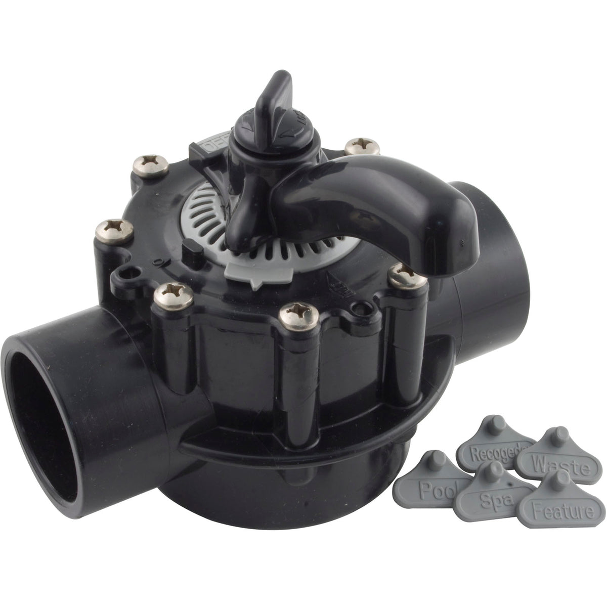 Custom Molded Products 25912-154-000 1.5 Socket x 2 Spigot 2-Way Diverter Valve