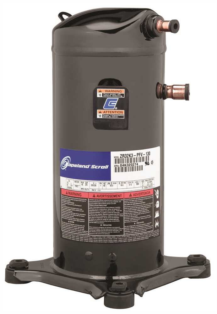 GOODMAN ZP31K5EPFV830 SCROLL COMPRESSORS