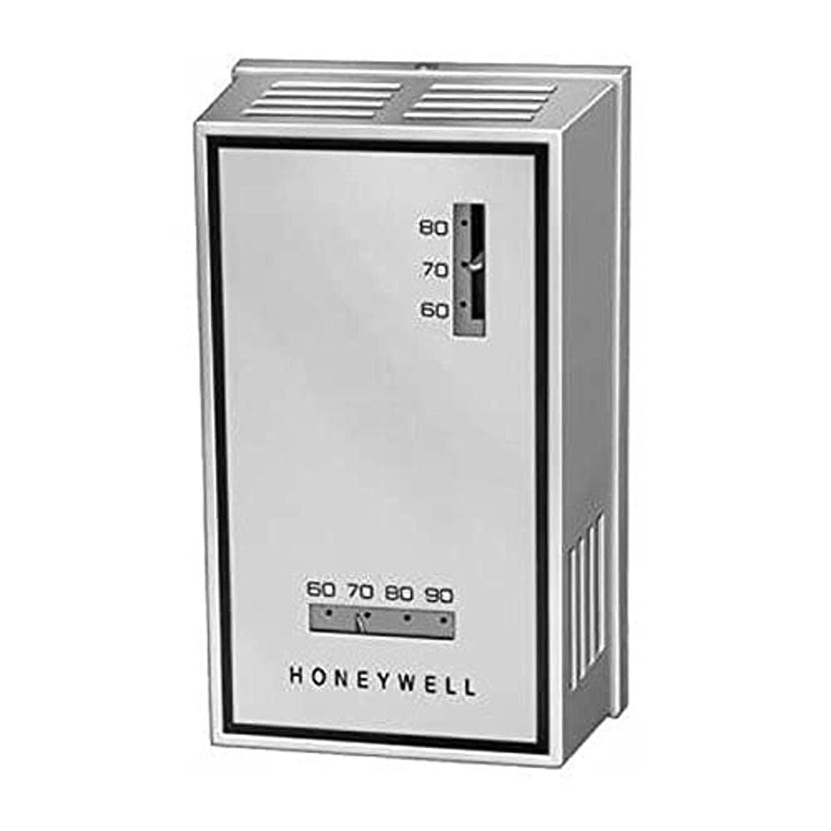 Honeywell T921G1005 Thermostat, 30 VAC, 100V, Max 1 Pot, 135 Ohm, Range 56-84 Degree F Switch at High End of Throttling Range