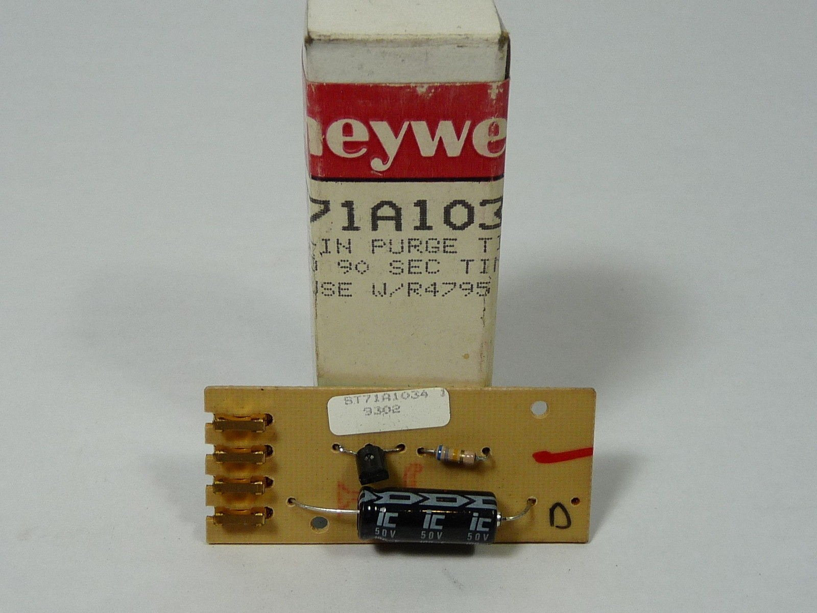 HONEYWELL Honeywell ST71A1034 Prepurge Timer for R4795 Control Systems 90 sec
